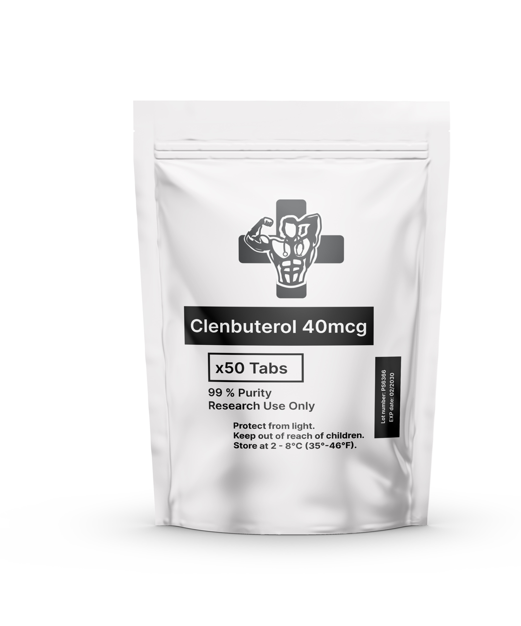 Clenbuterol 40mcg 50 Tabs