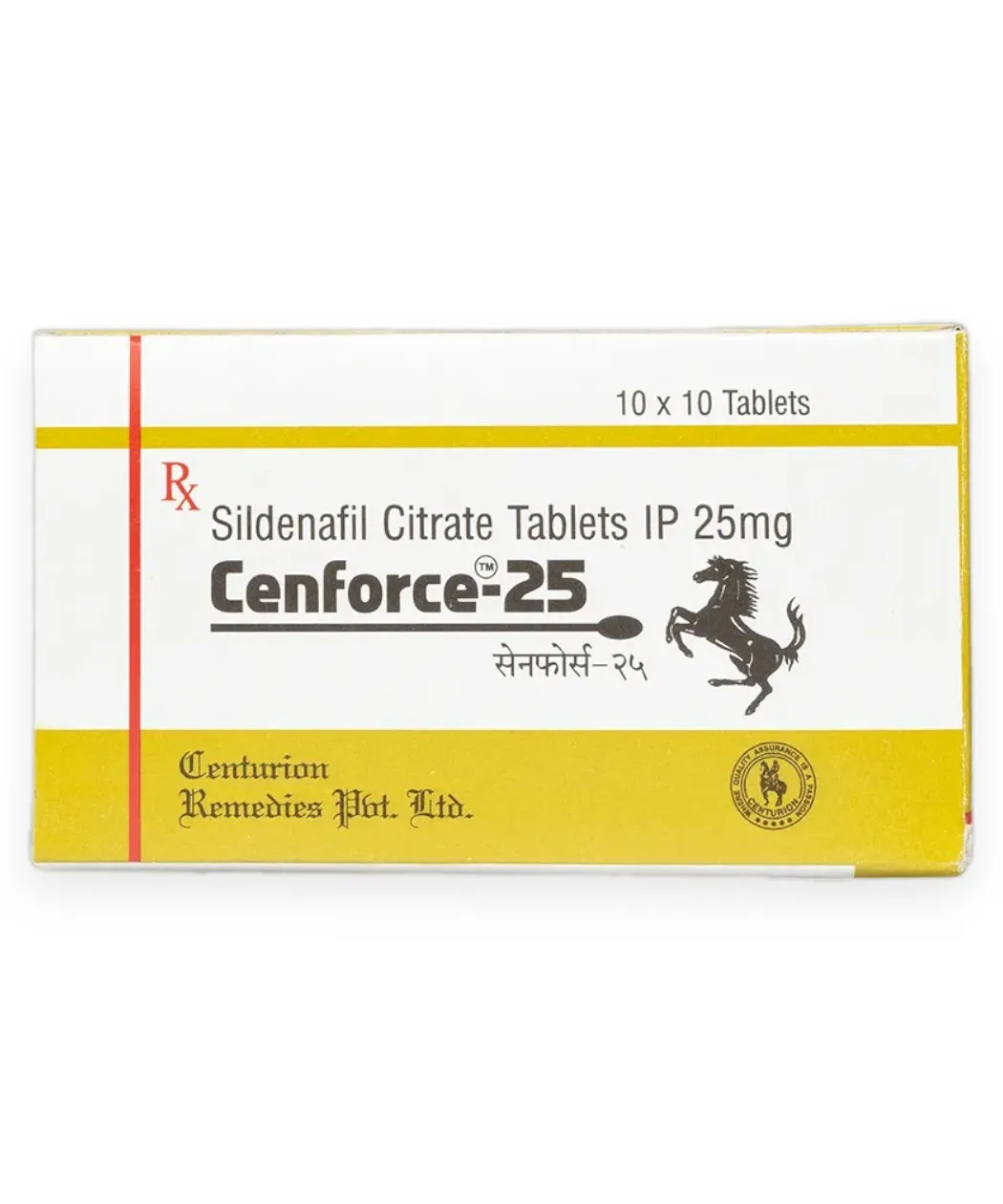 Cenforce 25Mg Tab Slidenafil Citrate