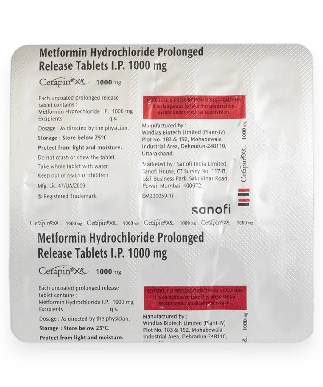 Cetapin Xr 1000Mg Tab-4