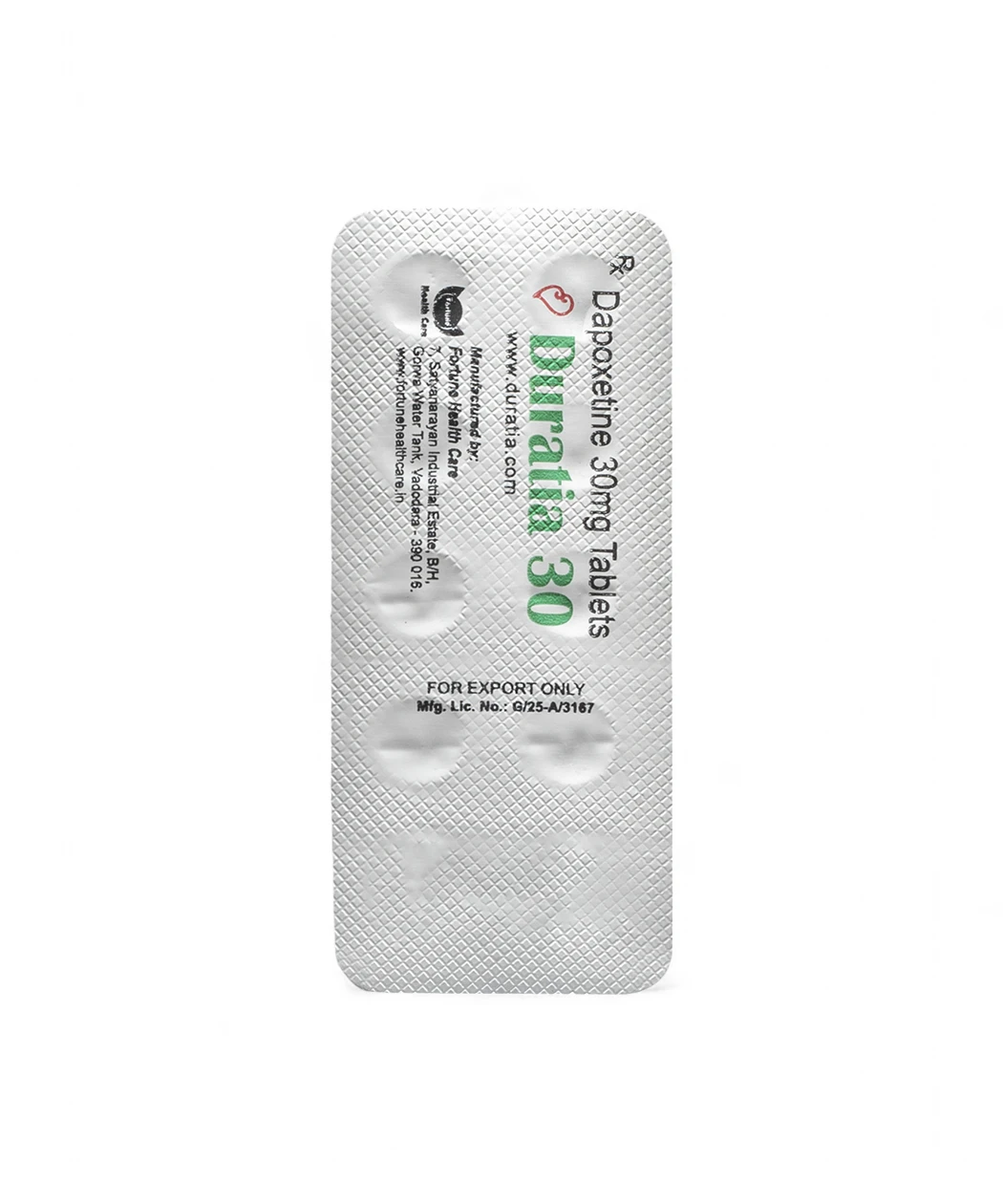 Duratia 30mg 10 Tablets-5