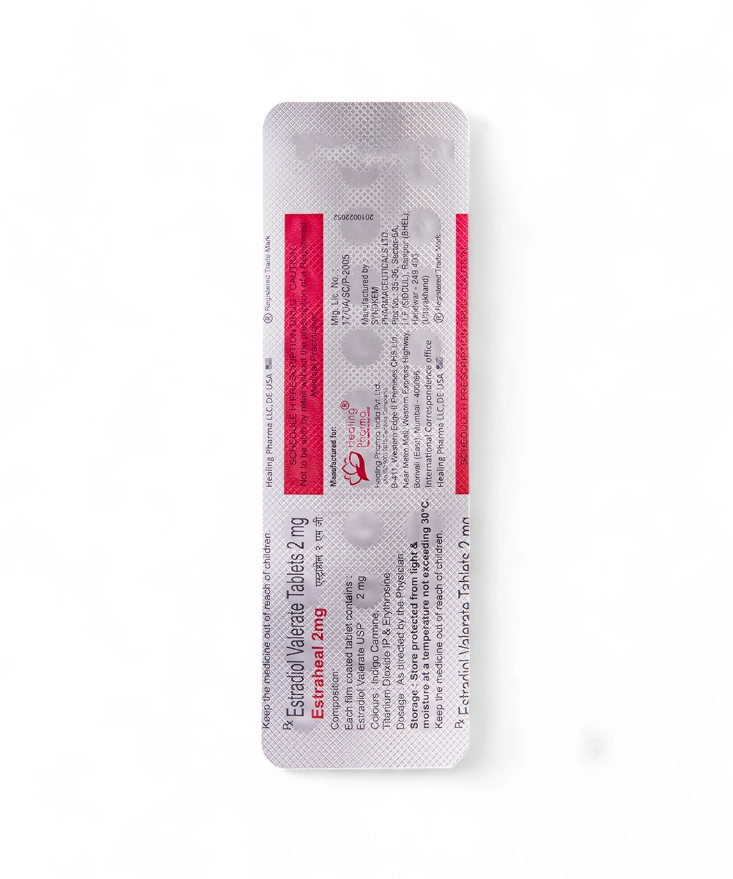 Estraheal 2mg 28 Tablets-5