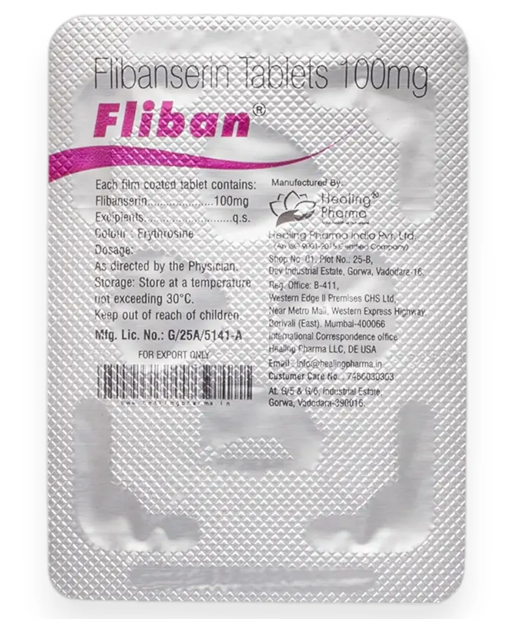 Fliban 100Mg Tab-4