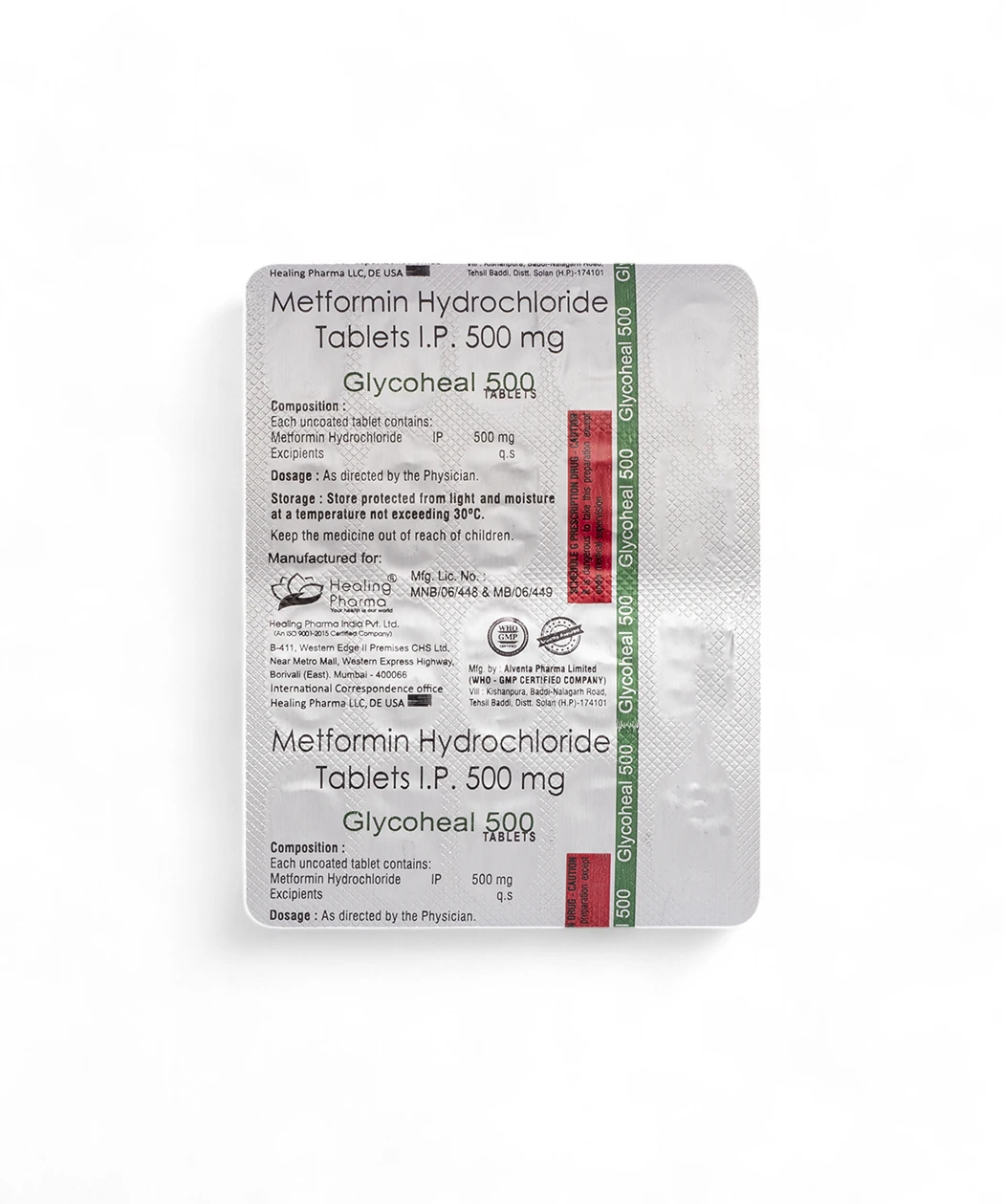 Glycoheal 500mg 20 Tablets-5