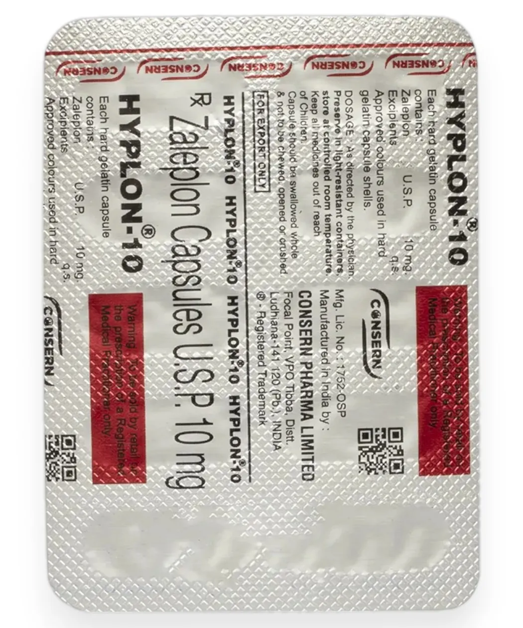 Hyplone 10Mg Cap-3