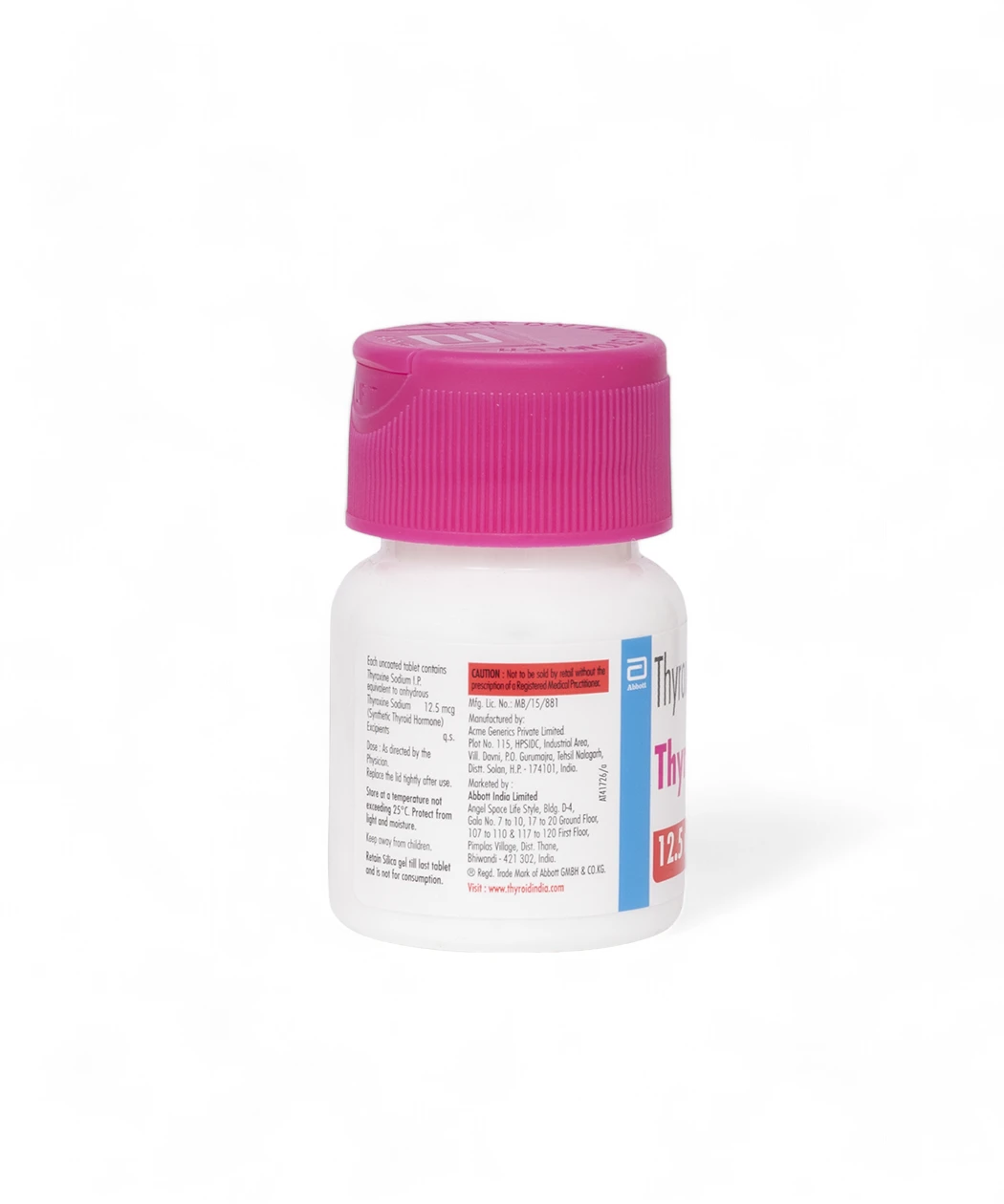 Thyronorm 12.5mcg 120 Tablets-2