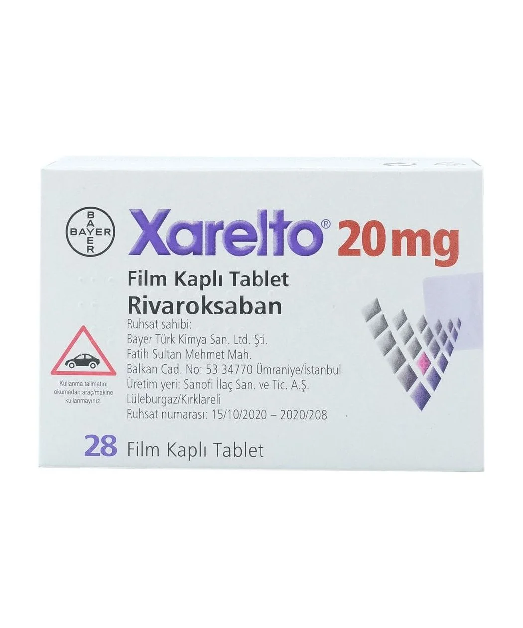 Xarelto 20mg