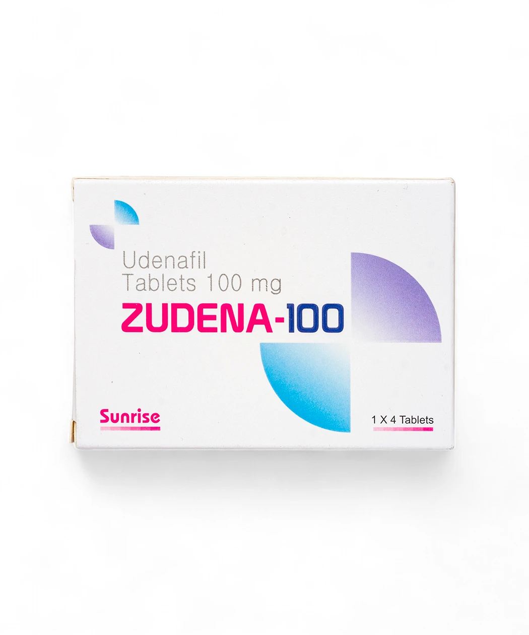 Zudena 100mg 4 Tablets