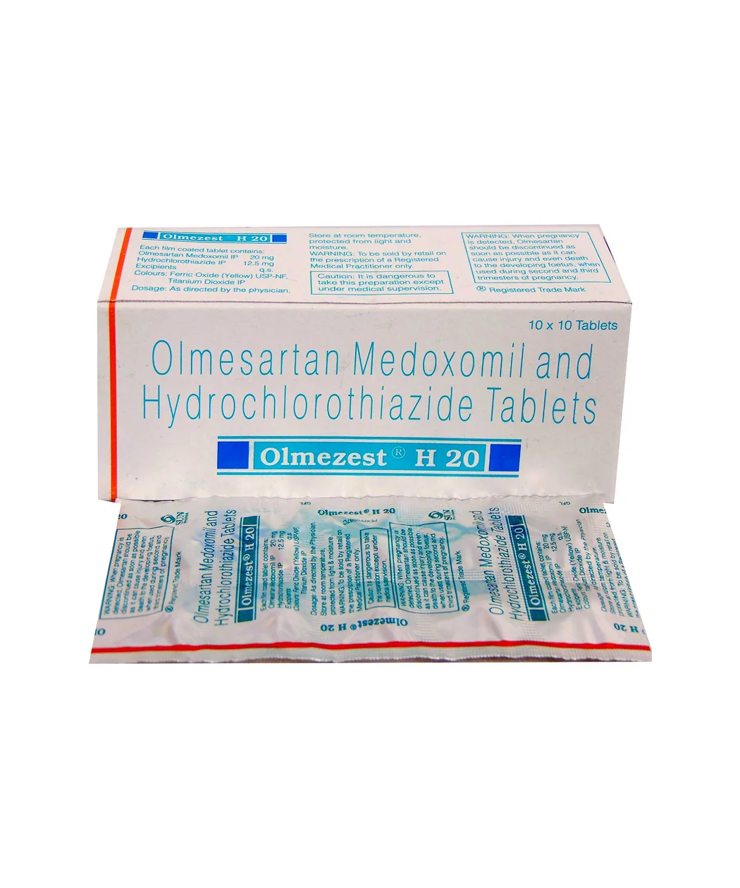 Olmezest H 20mg_