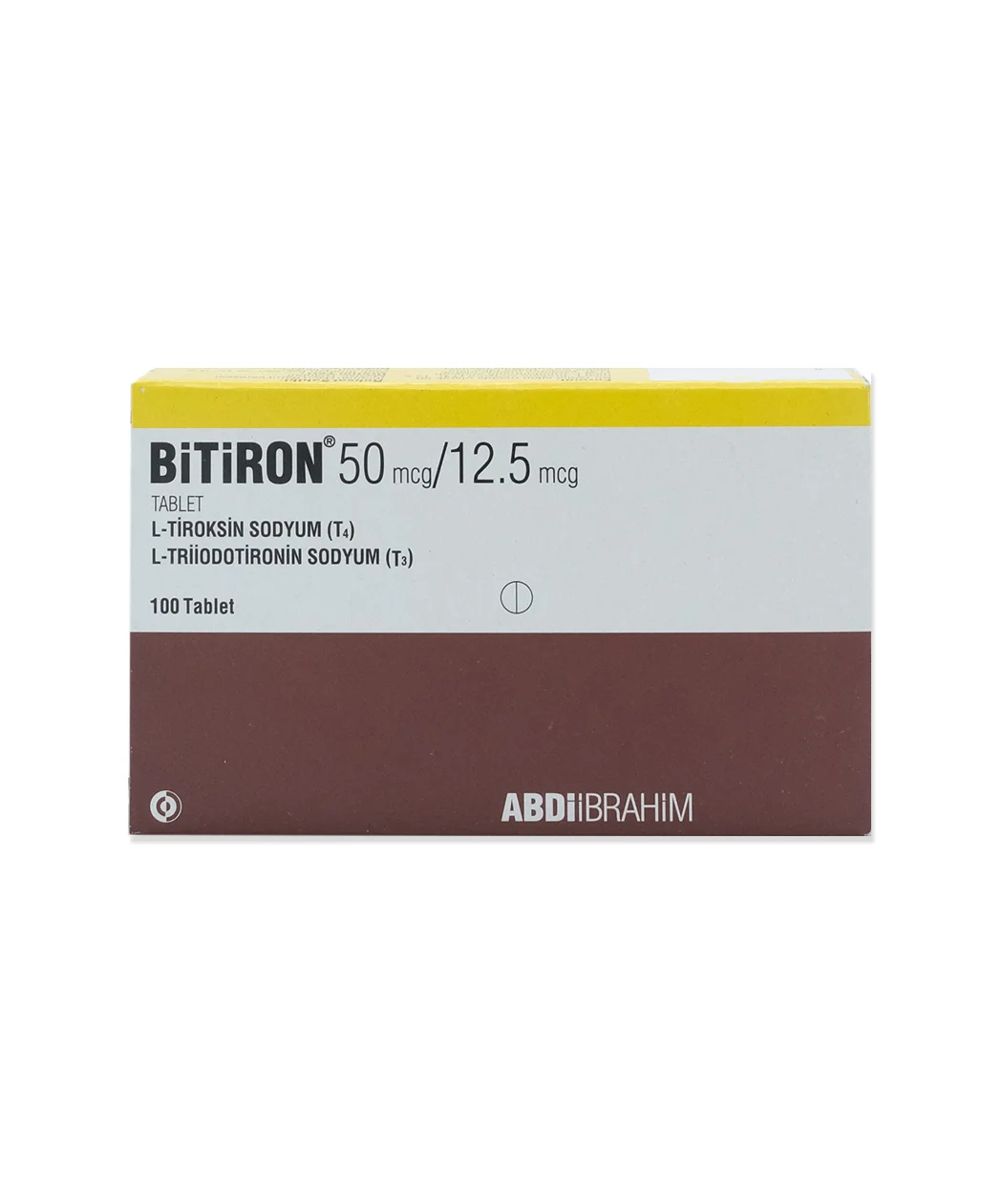 (T3+T4) Bitiron 12.5mcg25mcg