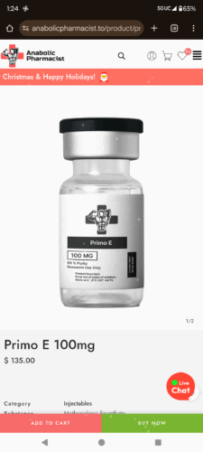 Primo E 100mg photo review